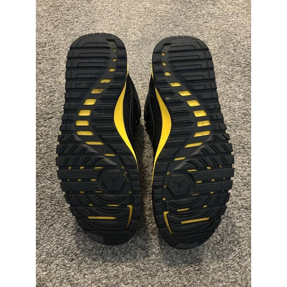 Nike Air Jordan 1 Trek Black Gamma Blue Varsity Maize Men Size 11.5 Outdoor - Picture 7 of 10